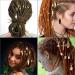 Dreadlock Jewelry for Women - 235pcs Gold & Silver Hair Rings Cuffs for Braids | Hair Pendants & Clips for Dreadlock Accessories - Buy Online on GoSupps.com