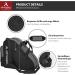 Blackace Arteesol Roller Skates Bag | Inline & Ice Skates Bag for Kids & Adults | Black-Grey International Shipping - Buy Online on GoSupps.com