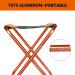 SPOFINE Folding Camping Stool - Portable Chair for Adults & Children - X-Large Orange Foldable Stool for Fishing, Hunting, Travel, Backpacking, Hiking - Buy Online on GoSupps.com
