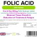Lindens Folic Acid 400mcg - 240 Vegan Tablets | UK Made to GMP Standards | Supports Pregnancy, Immune Health, Energy & Vitality | Blood Formation & Psychological Function | Amino Acid Supplement - Buy Online on GoSupps.com