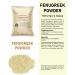 Organic 8oz Fenugreek Seed Powder | Gluten Free & Non-GMO | Hair and Skin Health | Menti Powder Bulk Herb - Buy Online on GoSupps.com