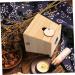 Sewoart Moxibustion Box & Tooth Gemstones - Body Massage Tool Moxa Gel Burner Wooden & Metal Housing - Buy Online on GoSupps.com