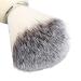 Portable White Razor Brush | Curved Handle Hairdresser Dust Brush for Easy Styling - Buy Online on GoSupps.com