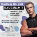 Jawliner Fitness Kauma - Sugar-Free Gums for Double Chin Reduction | Jaw Coach for Meowing & Shaping Jaw - Blueberry ICE 300g (6 Months Supply) - Buy Online on GoSupps.com