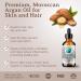 Bella Terra Oils 100% Pure Moroccan Argan Oil 120ml - Organic Cold-Pressed Unrefined Hexane-Free Natural Moisturizer for Skin & Hair Non-Comedogenic Anti-Aging Ideal for Sensitive and Acne-Prone Skin 120 ml (Pack of 1) - Buy Online on GoSupps.com