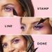 The Quick Flick - Intense Black Cat Eyeliner Stamp | Water-Proof & Smudge-Proof Felt-Tip Pen | 10mm Winged Eyeliner - 2 Pens - Buy Online on GoSupps.com
