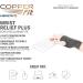 Copper Fit Health Unisex Wrist Relief Plus - Black | Comfortable & Supportive - Buy Online on GoSupps.com