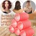 Jumbo Hair Rollers Set - 12 Pcs Self Grip Curlers for Long & Short Hair - DIY Curly Hairstyle - Heatless & Easy to Use - Colors Vary - Buy Online on GoSupps.com