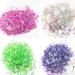AddFavor Chunky Nail Glitter Set - 8 Colors Iridescent Sequin Foil Flakes Stickers for Nail Art, Resin, Body, Face - Multicolor - Buy Online on GoSupps.com