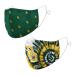 Top of the World NCAA Baylor Bears Unisex Team Color Face Mask 2-Pack Baylor Bears Forest Green One Size (MTW_300&330)