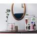 Spiretro Rotating Cosmetic Organizer - 360 Degree Carousel for Makeup & Toiletries - Wood Construction in White - Buy Online on GoSupps.com