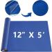 RENLITONG Royal Blue Glitter HTV Heat Transfer Vinyl Roll 12x5ft for T-Shirt DIY - Easy to Cut & Weed | 02-Glitter Royal Blue - Buy Online on GoSupps.com