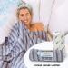 Ailemei Cooling Blanket Queen Size - Lightweight Breathable Summer Blanket for Hot Sleepers - Transfer Heat to Keep Body Cool - 90x90 Navy Blue Stripe - Buy Online on GoSupps.com