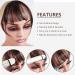 NICENEEDED Dark Brown Clip in Bangs Faux Fringe Bangs Hair Bangs Clips Natural Curved Wispy Bangs Fake Air Hairpieces Clip in Hair Extensions for Women Daily Wear - Buy Online on GoSupps.com