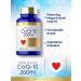 Carlyle CoQ10 200mg - Mega Q-Sorb Coenzyme Q-10 | 200 Vegetarian Capsules | Non-GMO & Gluten Free - International Shipping Available - Buy Online on GoSupps.com