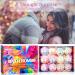 McNory Bath Bombs Gift Set - 12 Foaming Bath Balls with Essential Oils | Perfect for Valentine's Day & Christmas Spa Gifts - Buy Online on GoSupps.com