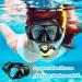 2 Pack Adult Swim Mask with Nose Cover | Anti Fog Tempered Glass Goggles for Diving Snorkeling - Buy Online on GoSupps.com