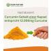 Pure Nature Turmeric Capsules Complex - High Dose 12 000mg Curcuma with Vitamin C & Piperine - 90 Capsules - Made in Germany for Optimal Health - Buy Online on GoSupps.com