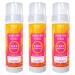Soft & Dri Sparkling Citrus Aluminum Free Deodorant 3 oz Smooth and Clear Stick pH Balancing Minerals 3 pack