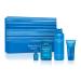 Perry Ellis Perry Ellis Aqua Men 3.4oz EDT Spray, 0.25oz EDT Spray, 6.8oz Deodorizing Body Spray, 1.7oz Shower Gel 4 Pc Gift Set