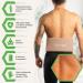 Backlaxx Acupressure Belt for Back Pain - Adjustable Relief for Home & On-the-Go | Pastel Ros  - Buy Online on GoSupps.com