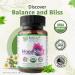 Organic MoodBliss | Supports a Calm Relaxed & Positive Mood* | with Ashwagandha St. John's Wort & Lemon Balm | USDA Organic USA-Made Non-GMO Gluten-Free - 60 cts. 60 Count (Pack of 1) - Buy Online on GoSupps.com