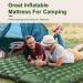 PTILOTD Double Sleeping Pad - Self Inflating Camping Mattress with Pillow - Ultralight & Waterproof for Backpacking, Hiking, Tent, Traveling - Buy Online on GoSupps.com