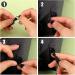 Toymis 6-Piece Universal Zipper Repair Kit - Removable Metal Pulls for Jackets Clothing Pants Jeans Luggage & Handbags - Durable Black Zippers - Buy Online on GoSupps.com