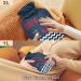 Naanle Chevron Anchor Hot Water Bottle | 1L Transparent Heat Bottle for Bed & Feet Warmer | Pain Relief & Cold Therapy - Buy Online on GoSupps.com