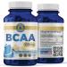 Vykee Nutrition BCAA Capsules 1000mg Branched-Chain Amino Acids (2:1:1 Ratio) for Muscle Recovery, Endurance & Protein Synthesis | Vegan, Non-GMO | 120 Capsules