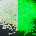 Glow in The Dark Star Shape Glitter Cosmetic Glitter Phosphorescent Glitter for tumblers Art (1oz)