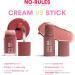 3ina Make-Up No-Rules Cream 362 Vegan Pink Liquid Blush for Eyes Lips & Cheeks | Natural Finish with Sweet Almond Oil | Cruelty-Free Cream Blusher - Buy Online on GoSupps.com