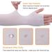 Tao Pipe UV Protection Arm Sleeves - Cooling Arm Warmers for Men Women & Children | Outdoor Sun Protection (Black White Gray) - Buy Online on GoSupps.com
