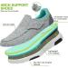 OrthoComfoot Women s Slip-On Shoes for Plantar Fasciitis | Comfortable Orthopedic Sneakers with Arch Support | Grey Size 8 - Buy Online on GoSupps.com