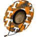 NCAA College Team Logo Floral Sun Straw Hat - Orange/Black/White - One Size | FOCO Unisex Adult - Buy Online on GoSupps.com