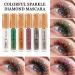 MIESCHER Colored Mascara - Waterproof, Long Lasting & Smudge-proof | Shiny Sparkle Diamond Formula for Lengthening, Curling & Volume | Colorful & Glittery Makeup for Eye Lashes - Buy Online on GoSupps.com