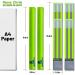 High Visibility Reflective Bands for Wrist, Arm, Ankle, Leg - Green (4 Pack) | Safety Gear for Night Walking, Cycling, Running - Large Reflective Surface - Buy Online on GoSupps.com