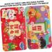 TEHAUX 36 Pcs Japanese Spring Festival Red Packet Hong Bao Envelope Lunar New Year Envelope Chinese Money Packets Cash Envelope Christmas Gifts Spring Festival Gift Paper Rabbit Wedding As Shown 2x3pcs 16.8X9.8CMx3pcs - Buy Online on GoSupps.com