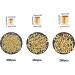 PandaHall 3000 Pcs Brass Tube Crimp Beads Cord End Caps 1.5mm 2mm 2.5mm for Jewelry Making - Buy Online on GoSupps.com