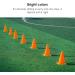 REEHUT 7.5 Plastic Traffic Cones - 12 Pack Soccer Training Cones - Set of 12 Orange Cones for Outdoor Activities & Events - Buy Online on GoSupps.com