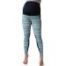 Maternity Chevron Stripes Over Bump Leggings - Multicoloured Zigzag Print, No See Through, Pregnancy Yoga Wear - Buy Online on GoSupps.com