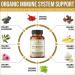 Warrior Organic Immune System Support - 8 Potent Immunity Defense Herbs - Buy Online on GoSupps.com