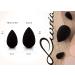 Luvia Beauty Blender Sponge Set - 3 Super Soft Makeup Egg Sponges for Precise & Large-scale Blending - Black Beauty Tools - Buy Online on GoSupps.com