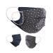 BAF Community Masks Teenager Young Pack Set Unisex makeshift mask Agible Mundschaft Mask or nose protection turning mask motif cotton bci washable 14cm wide style 1 t black