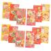 CAXUSD 24pcs Envelopes Cartoon Red Packet Hongbao Red Money Pocket Creative Red Packet Festival Red Envelope Chinese Red Envelope Red Pocket Red Packets Red Envelope Bag Paper Lucky As Shown 2 16.8X8.8CM