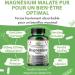 Source of Nature | Magnesium Malate 645mg | 180 Capsules | 2 Month Supply | Elemental 100mg | High Quality | Lab Tested - Buy Online on GoSupps.com