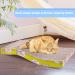Primepets Cat Scratching Pads with Catnip - Corrugated Cardboard Cat Scratcher for Indoor Cats - Wave Shaped Reversible Board - Furniture Protector - Large - 1 pack - Buy Online on GoSupps.com