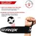 RDX Weight Lifting Wrist Wraps - IPL USPA Approved, Elasticated Pro Straps for Powerlifting & Bodybuilding - Thumb Loop, Fitness Strength Training, Gym Workout - Black Standard - Buy Online on GoSupps.com