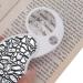 Premium PU Leather Mini Magnifying Glass for Visually Impaired for Seniors Reading (Silver) - Buy Online on GoSupps.com