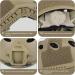 Tongcamo Military Helmet Airsoft Helmet and Mask Tactical Bump Helmet Fast PJ Tape for Men Multicam Military Sports Sand - Buy Online on GoSupps.com